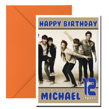 Personalised 2pm 2 Music Birthday Card Personalised 2pm 2 Music Birthday Card