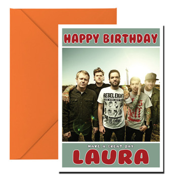 Personalised A Day To Remember 1 Music Birthday Card Personalised A Day To Remember 1 Music Birthday Card