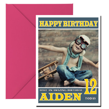 Personalised Boy Toy Celebrity Birthday Card Personalised Boy Toy Celebrity Birthday Card