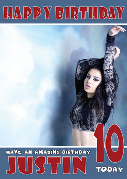 Personalised Charli Xcx Celebrity Birthday Card Personalised Charli Xcx Celebrity Birthday Card