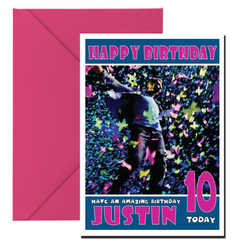 Personalised Coldplay Celebrity Birthday Card Personalised Coldplay Celebrity Birthday Card