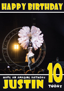 Personalised Emilie Autumn Liddell 1 Celebrity Birthday Card