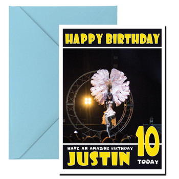 Personalised Emilie Autumn Liddell 1 Celebrity Birthday Card