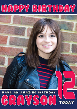 Personalised Gabrielle Aplin 3 Celebrity Birthday Card