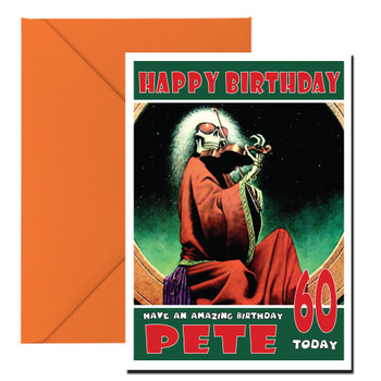 Personalised Grateful Dead Celebrity Birthday Card Personalised Grateful Dead Celebrity Birthday Card
