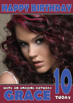 Personalised Joss Stone Celebrity Birthday Card