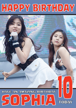 Personalised Ladies Code 2 Celebrity Birthday Card Personalised Ladies Code 2 Celebrity Birthday Card