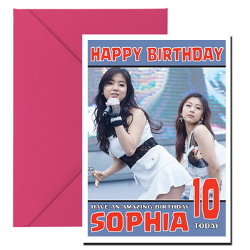 Personalised Ladies Code 2 Celebrity Birthday Card Personalised Ladies Code 2 Celebrity Birthday Card