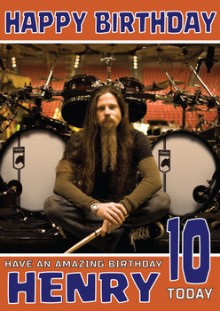 Personalised Lamb Of God Lacuna Coil Celebrity Birthday Card