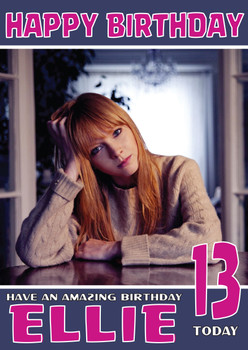 Personalised Lucy Rose Celebrity Birthday Card Personalised Lucy Rose Celebrity Birthday Card