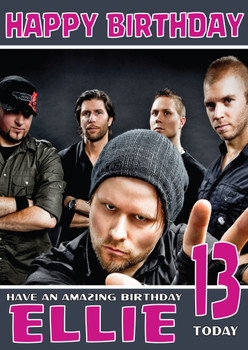 Personalised Machinae Supremacy Celebrity Birthday Card