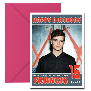 Personalised Martin Garrix 1 Celebrity Birthday Card