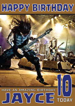 Personalised Otargos Celebrity Birthday Card (Sa