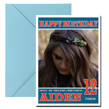 Personalised Owl Eyes 3 Celebrity Birthday Card