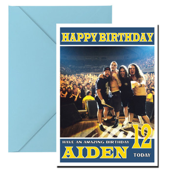 Personalised Pantera Celebrity Birthday Card Personalised Pantera Celebrity Birthday Card