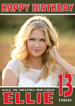 Personalised Rachel Rhodes Celebrity Birthday Card Personalised Rachel Rhodes Celebrity Birthday Card