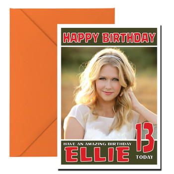 Personalised Rachel Rhodes Celebrity Birthday Card Personalised Rachel Rhodes Celebrity Birthday Card