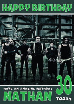 Personalised Rammstein 1 Music Birthday Card Personalised Rammstein 1 Music Birthday Card