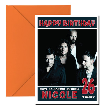 Personalised Rammstein 2 Music Birthday Card