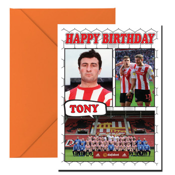 Personalised Sunderland Custom Card Bm Birthday Card Personalised Sunderland Custom Card Bm Birthday Card