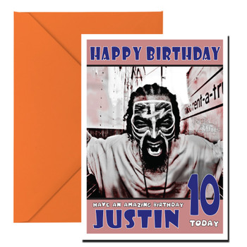Personalised Tech N9ne Celebrity Birthday Card
