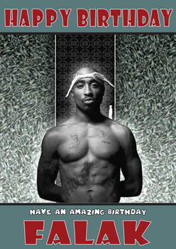 Personalised Tupac Celebrity Birthday Card (Fujistsu-Pc's Conflicted Copy 2017-09-21)