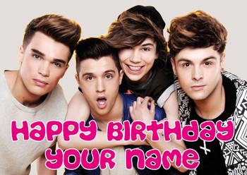 Personalised Union J2 Birthday Card
