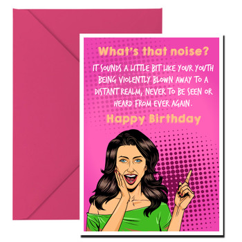 Personalised Naughty Birthday What’S That Noise Card Personalised Naughty Birthday What’S That Noise Card