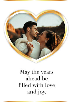 May the years ahead be filled with love and joy May the years ahead be filled with love and joy