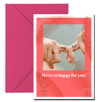 We're so happy for you!