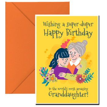 Wishing a super-duper happy birthday to the world's most amazing granddaughter! Wishing a super-duper happy birthday to the world's most amazing granddaughter!