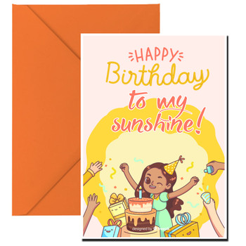 Happy Birthday to my sunshine! Happy Birthday to my sunshine!