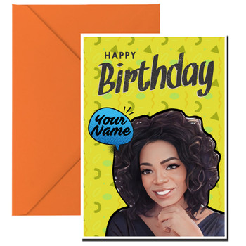 Oprah Winfrey Mc1310-B Birthday Card Oprah Winfrey Mc1310-B Birthday Card