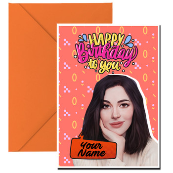 Nigella Lawson Mc1309-B Birthday Card Nigella Lawson Mc1309-B Birthday Card