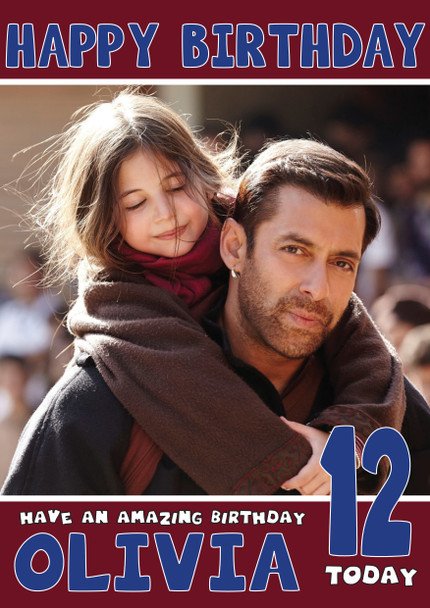 Bajrangi Bhaijaan 1 Bollywood Birthday Card