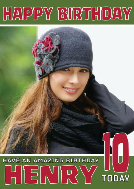 Evelyn Sharma Bollywood Birthday Card