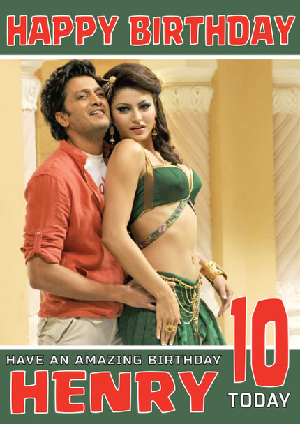 Great Grand Masti 1 Bollywood Birthday Card