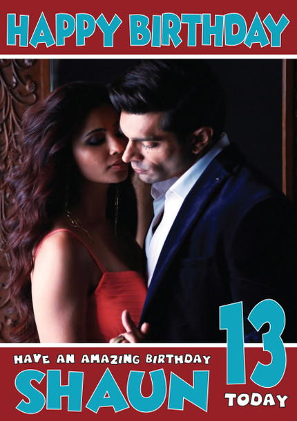 Hate Story 1 Bollywood Birthday Card