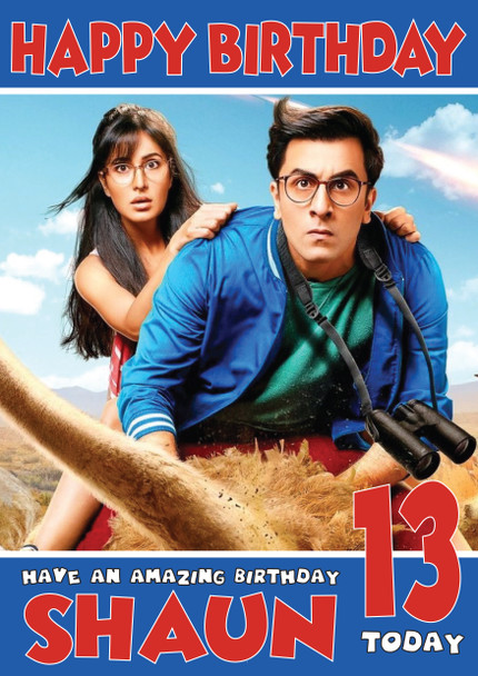 Jagga Jasoos 2 Bollywood Birthday Card