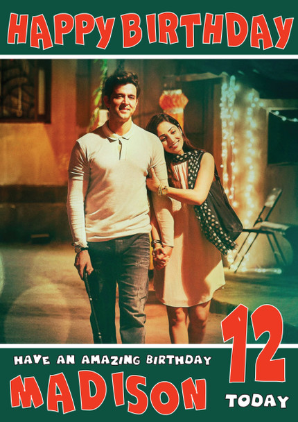 Kaabil 2 Bollywood Birthday Card