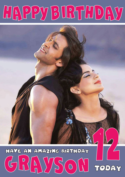 Krrish3 2 Bollywood Birthday Card