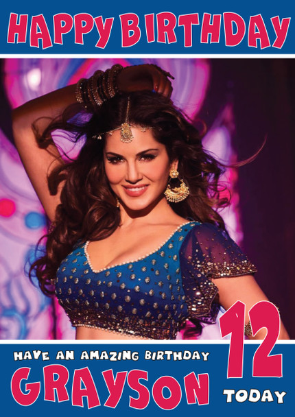 Laila Main Laila Bollywood Birthday Card