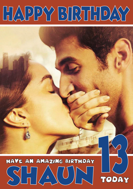 Ok Jaanu 1 Bollywood Birthday Card