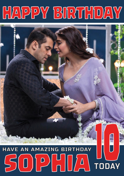 Prem Ratan Dhan Payo 2 Bollywood Birthday Card