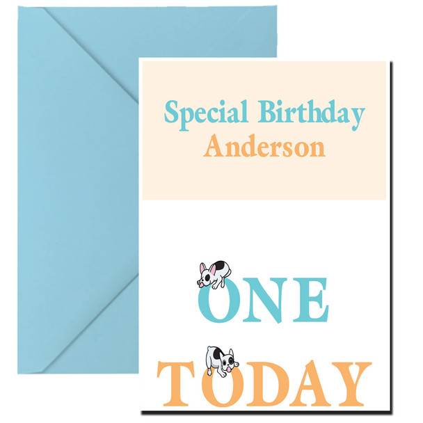 One Today Birthday Card