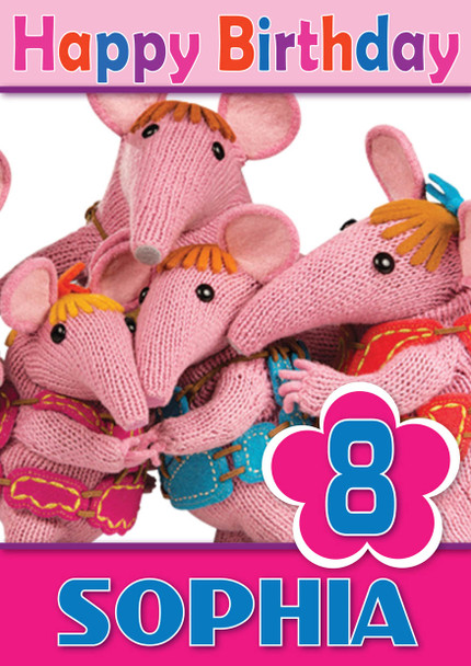 Clangers 1 Kidshows Birthday Card