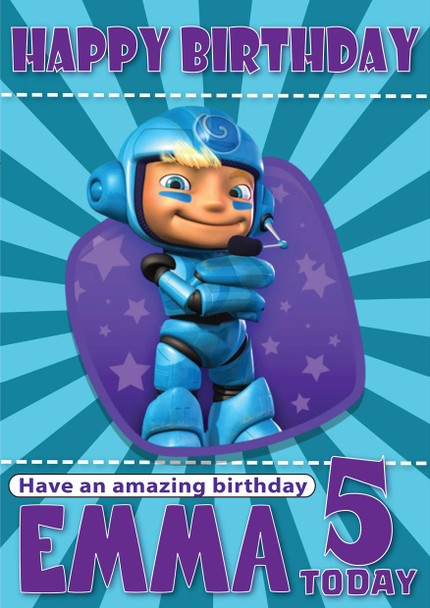 Kerwhizz 3 Kidshows Birthday Card