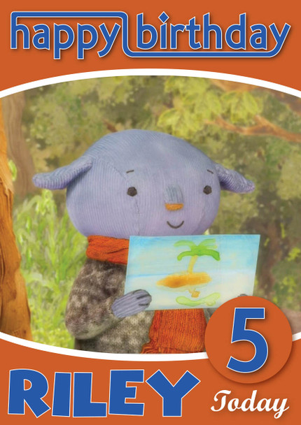 The Adventures Of Abney & Teal 5 Kidshows Birthday Card