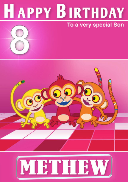 Tinga Tinga Tales 2 Kidshows Birthday Card