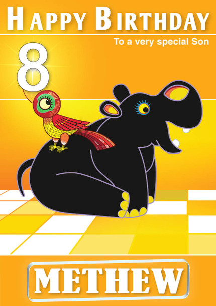 Tinga Tinga Tales 5 Kidshows Birthday Card